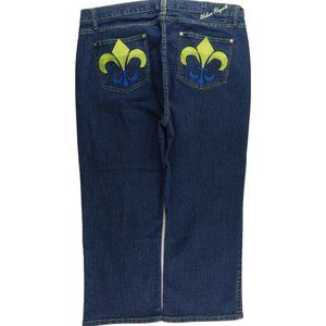 Urban Royale Fleur Des Lis Crop Capri 18 High A799